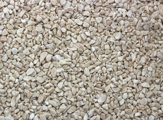 fine natural stone, mulch for landscaping, texture