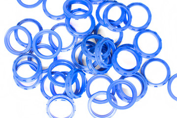 Seals shock for Industrial and objects in industry on white background.