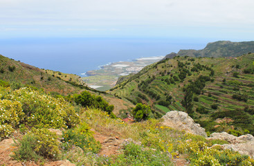 Fototapeta na wymiar Parque Rural de Teno, Tenerife