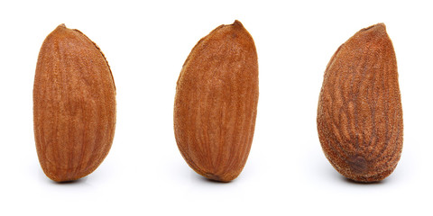 Almond nut isolated