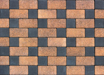 colored concrete paving slab with a beautiful high-quality texture
