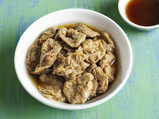 seitan vegetarian mock abalone