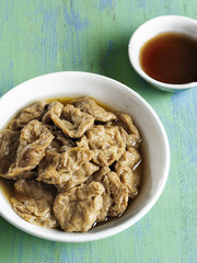 seitan vegetarian mock abalone