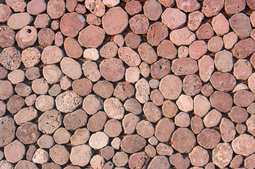 wall of gold and black shale, colorful wild natural stone. very beautiful