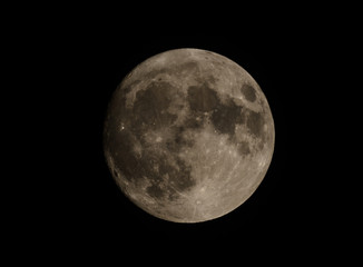 Obraz na płótnie Canvas The Moon