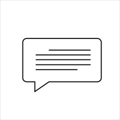 messenger icon on white background