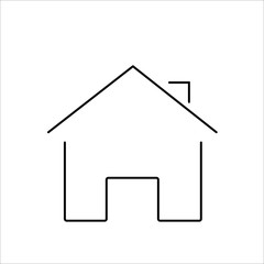house icon on white background