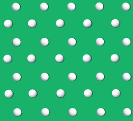 Golf ball background vector