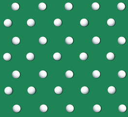 Golf ball background vector