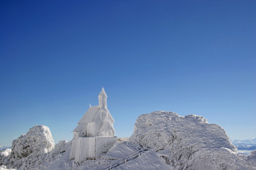 Wendelsteinkapelle im Winter