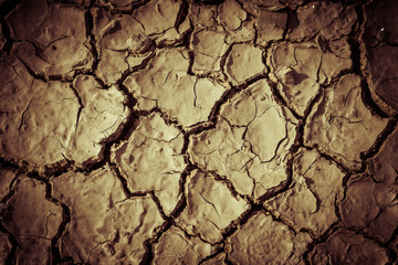 dry cracked earth from aridity and sunburn. use for background