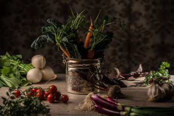 verdure in tavola