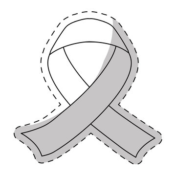 recommend clip art: contour breast cancer ribon image design icon