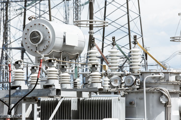 High voltage post or High voltage tower