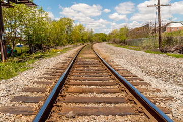 Obraz premium railway tracks