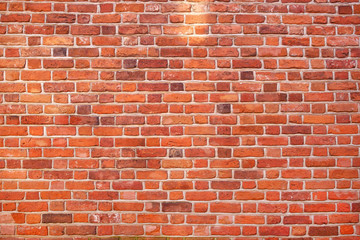 Obraz premium Czerwony ceglany mur tekstury tło grunge