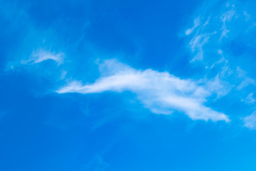 Fototapeta na wymiar Beautiful of blue sky and white cloud. Idea concept.