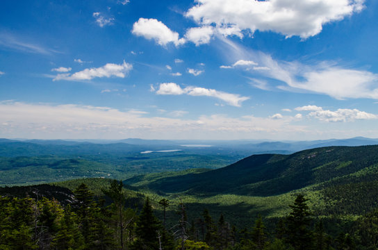 New Hampshire Lakes Region View From Second Sister