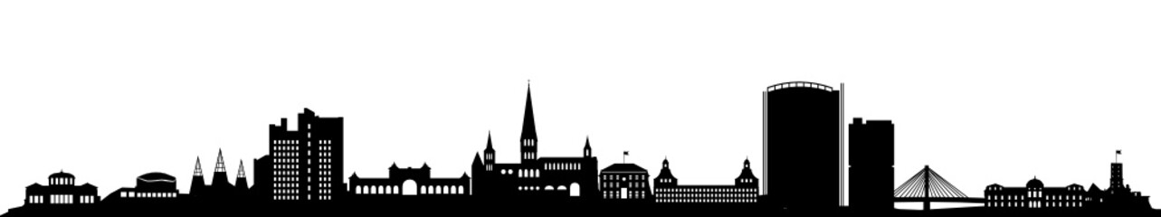 Skyline Bonn - obrazy, fototapety, plakaty