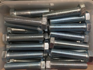 Bolts and nuts for mounting
