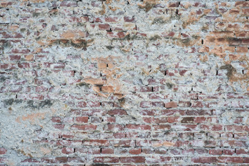 Old brick wall building