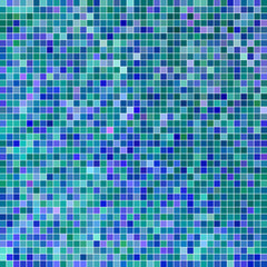 abstract vector square pixel mosaic background