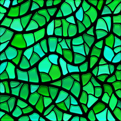 abstract vector stained-glass mosaic background