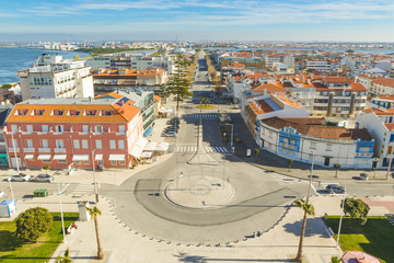 Skyview from praia da Barra in Ílhavo, Portugal