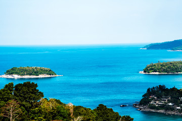 View over Phuket coast