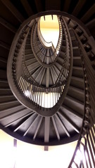 Obraz premium Scala a chiocciola irregolare