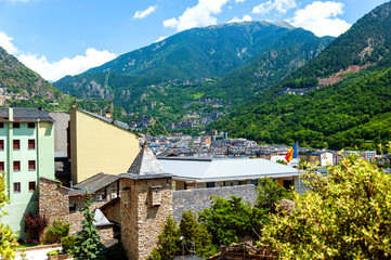 Andorra La Vella, capital of Andorra