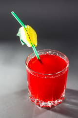 The traditional Russian drink - Mors (juice), which is prepared from the berries.