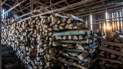 Brennholzlager © focus finder