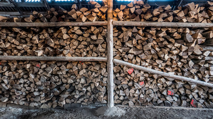 Brennholzlager © focus finder