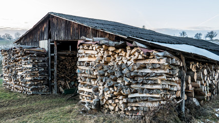 Brennholzlager © focus finder