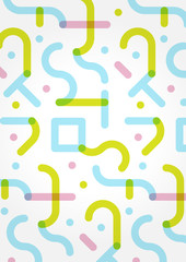 Abstract colorful geometric background