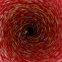 Abstract Swirling Zoom Background