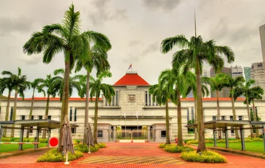 Zelfklevend Fotobehang The Parliament House of Singapore © Leonid Andronov