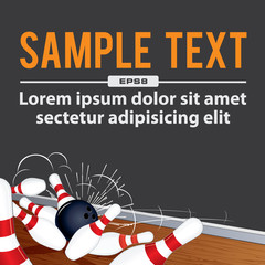 Tenpin Bowling Strike