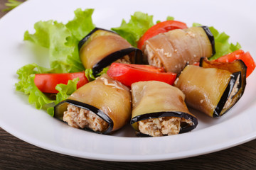 Eggplant rolls