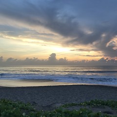 Obraz premium Sea Beach Sunset View