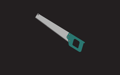 simple hand saw icon.