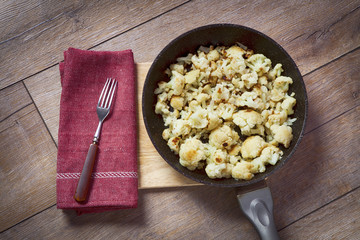 cauliflower baked in batter