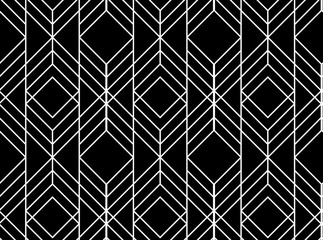 Vector seamless geometric pattern