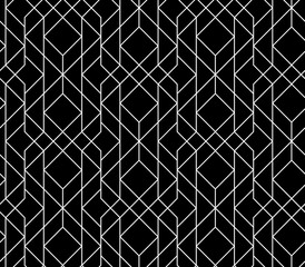 Vector seamless geometric pattern