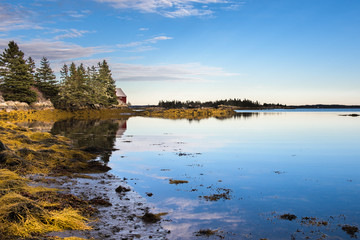 Calm afternoon on Atlantic Ocean