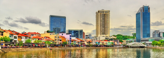 Boat Quay, un quartier historique de Singapour