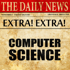 computer science, newspaper article text