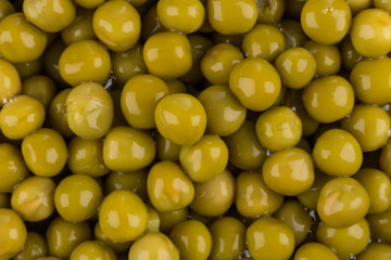 Marinated green peas