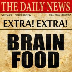 brain food, newspaper article text